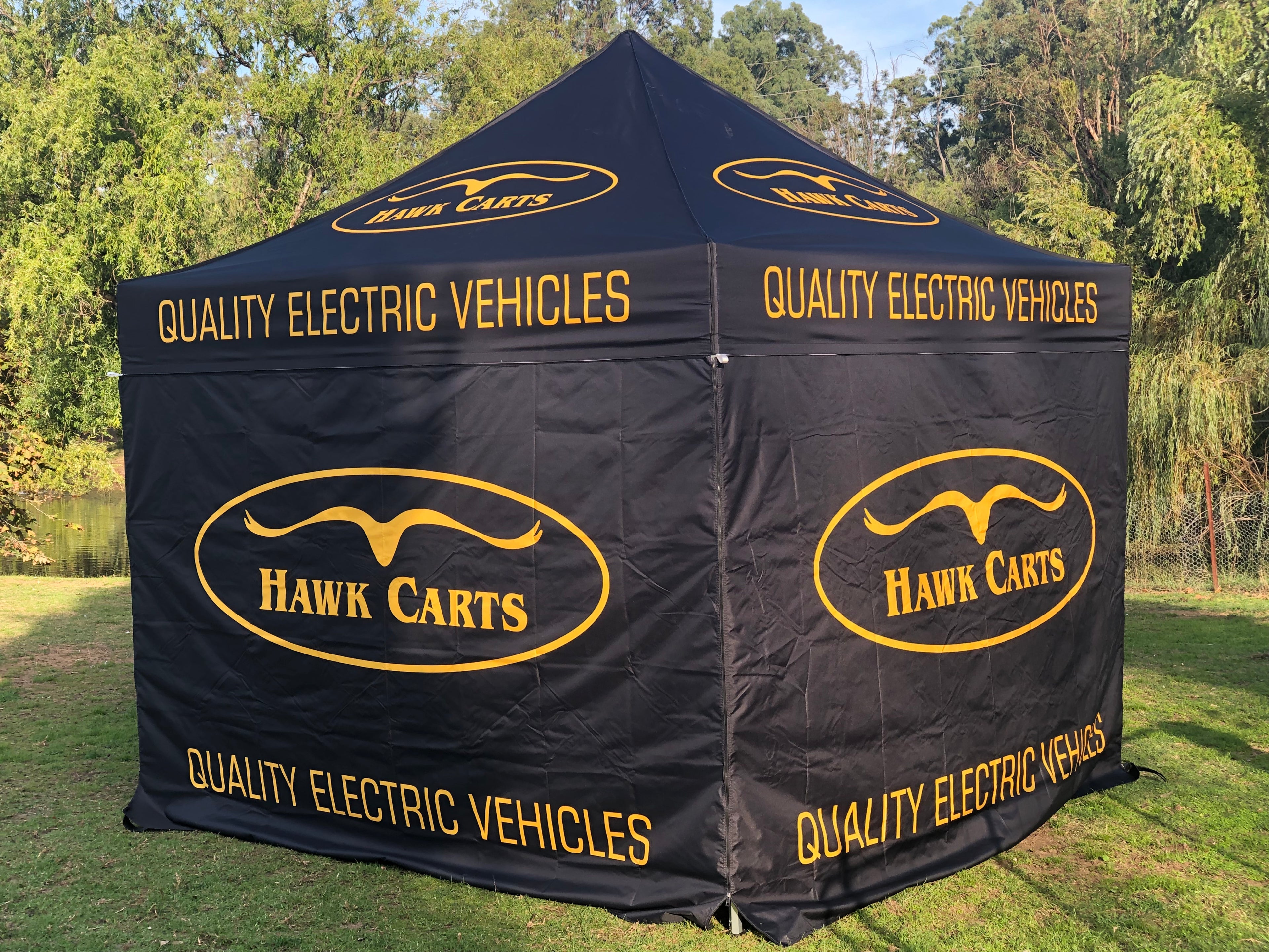 Custom 10×10 ft Waterproof Pop-Up Canopy Tent with Custom Printing