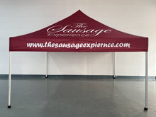 Custom 10×10 ft Waterproof Pop-Up Canopy Tent with Custom Printing