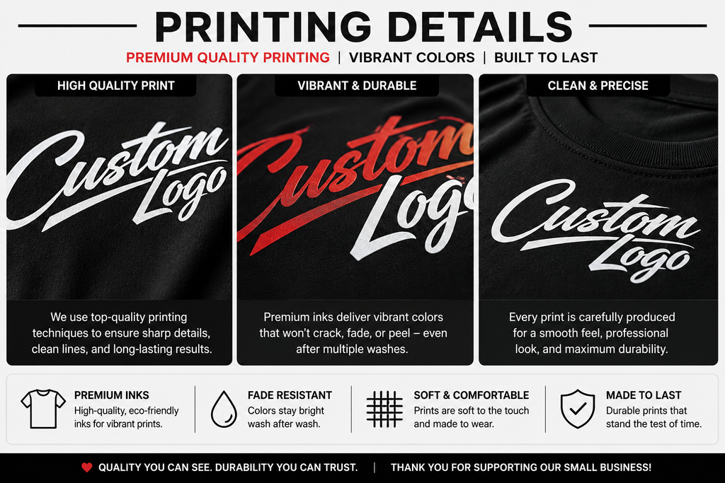Custom T-Shirt Printing | Upload Your Design