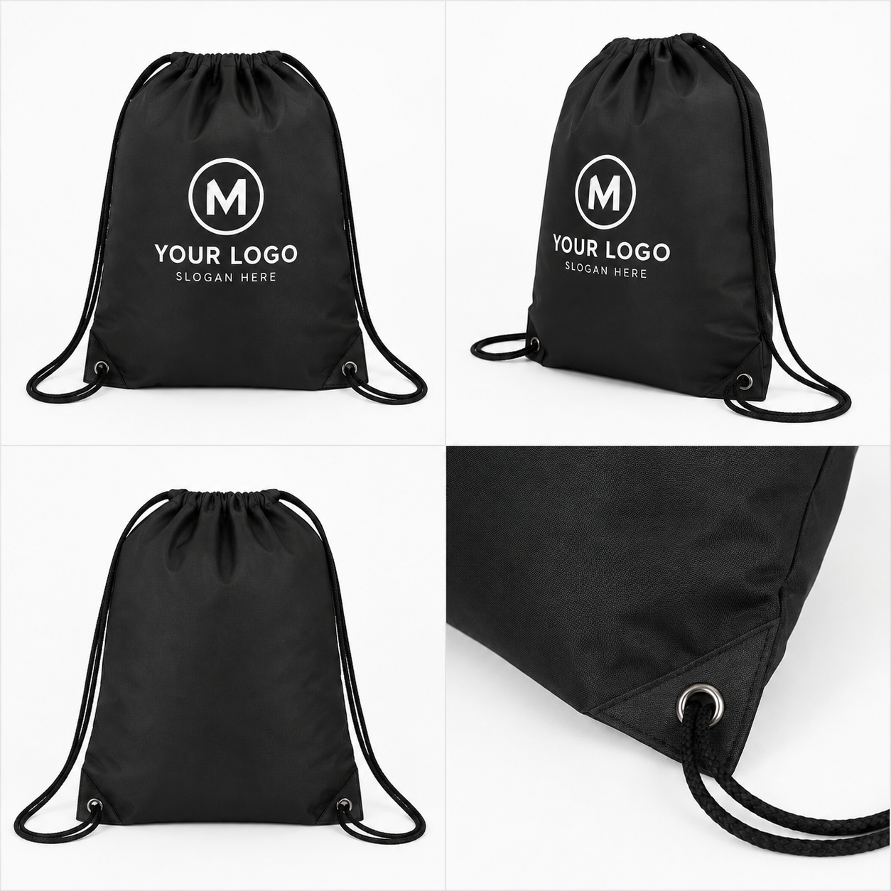 Custom Logo Gateway Non-Woven Drawstring Bags