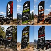 Custom Feather Flags | Design, Print & Fast Shipping