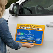 Custom Vehicle Magnet – Personalized Business Logo Car Magnet