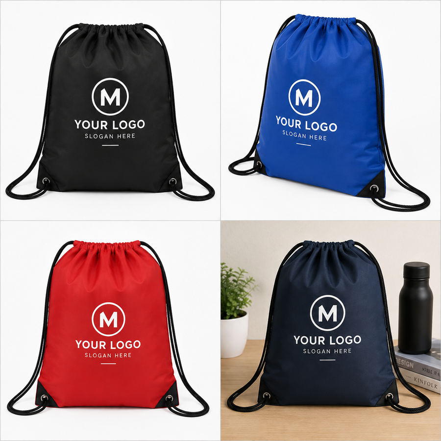 Custom Logo Gateway Non-Woven Drawstring Bags