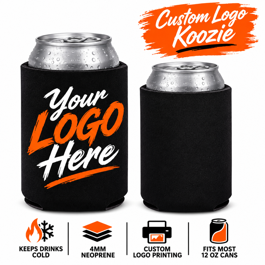 Custom Neoprene Koozie – Personalized Logo